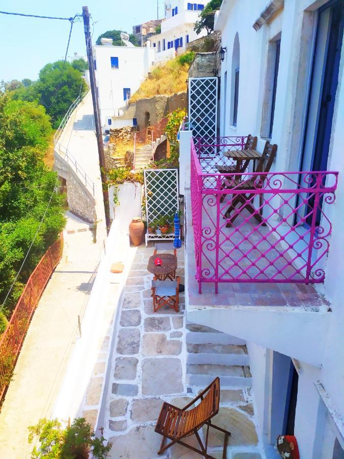 Koronos Traditional Family House, Ground Floor With Yard מראה חיצוני תמונה
